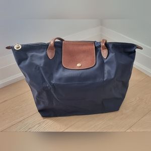 Longchamp Le Pliage Original Large (Nylon) in Navy Blue